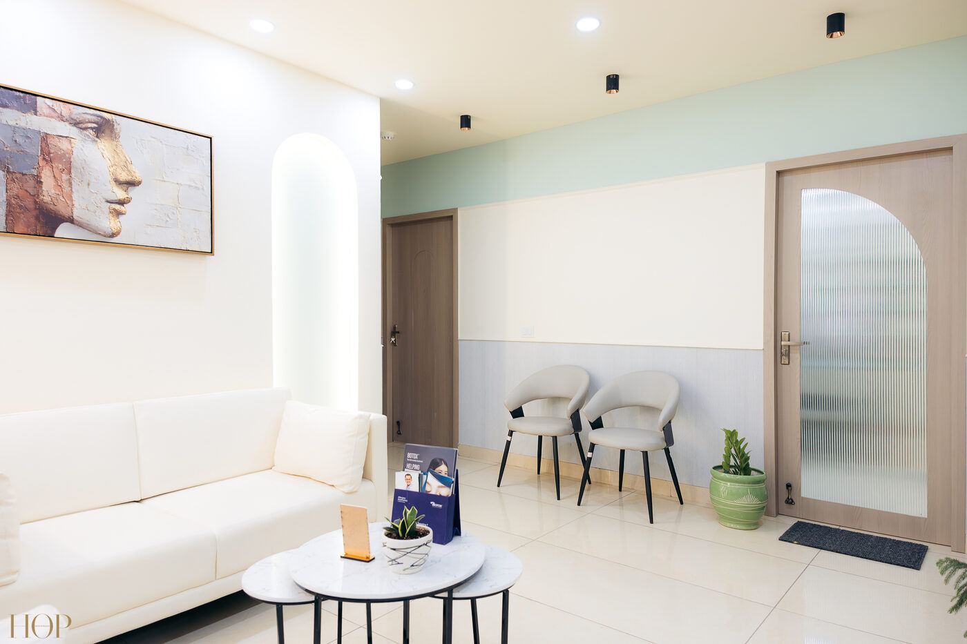 TrueDerm waiting area